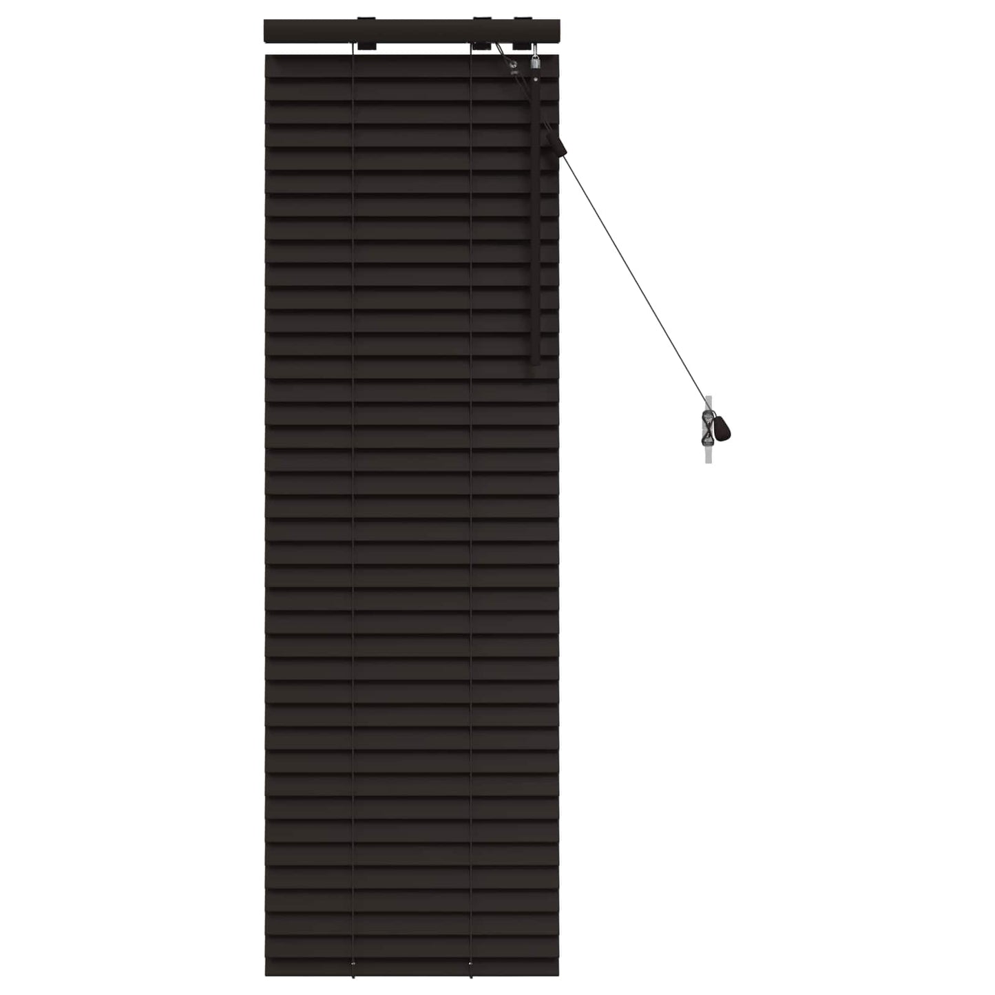 vidaXL Venetian Blind Dark Brown 50 x 130 cm 35 mm