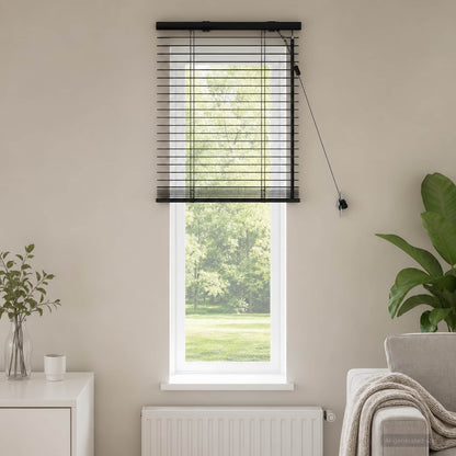 vidaXL Venetian Blind Dark Brown 55 x 130 cm 35 mm