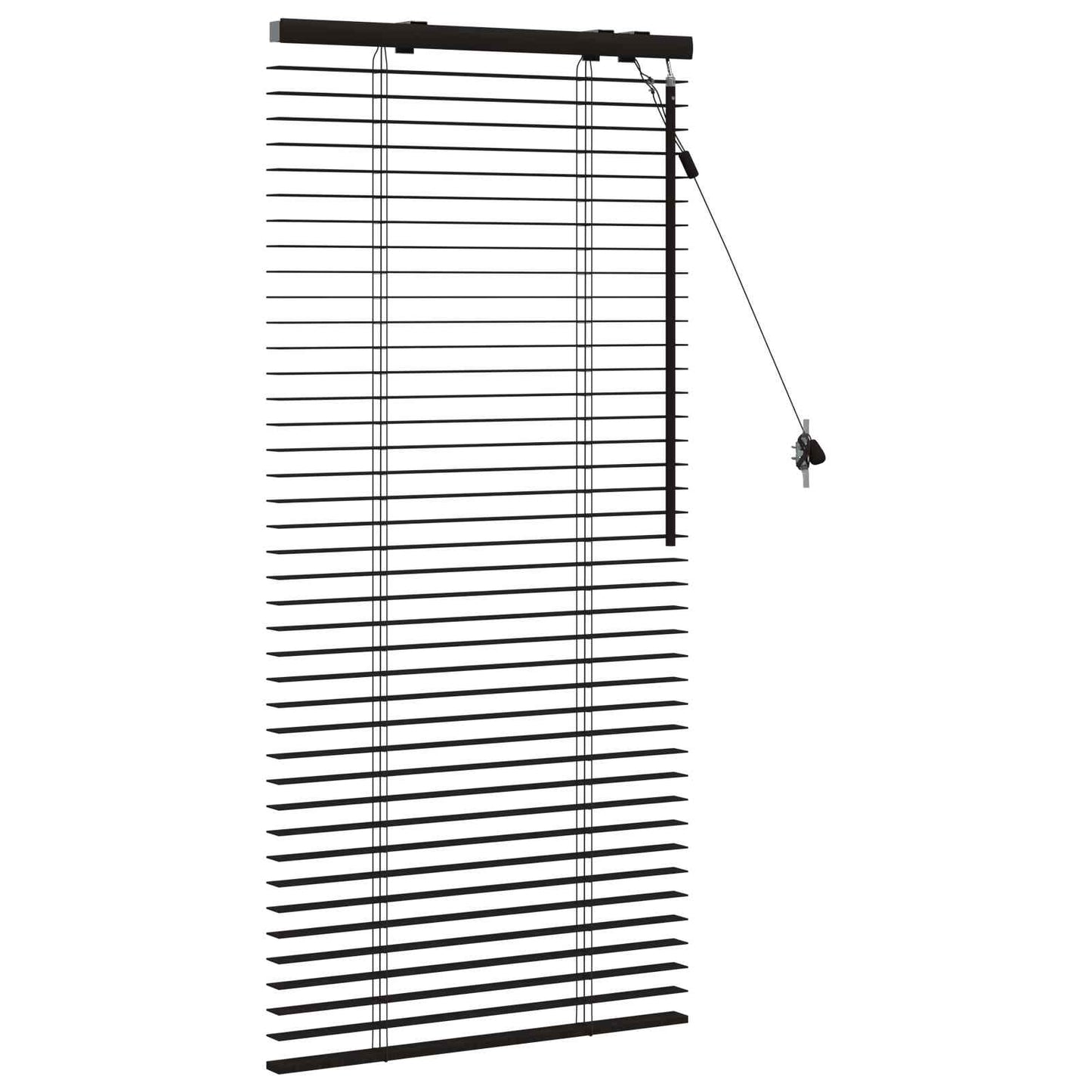 vidaXL Venetian Blind Dark Brown 60 x 130 cm 35 mm
