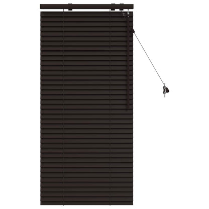 vidaXL Venetian Blind Dark Brown 60 x 130 cm 35 mm