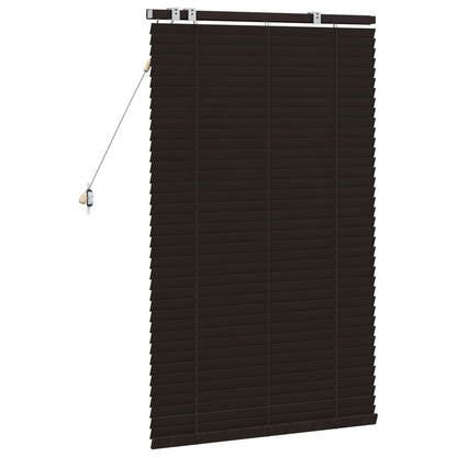 vidaXL Venetian Blind Dark Brown 80 x 130 cm 35 mm
