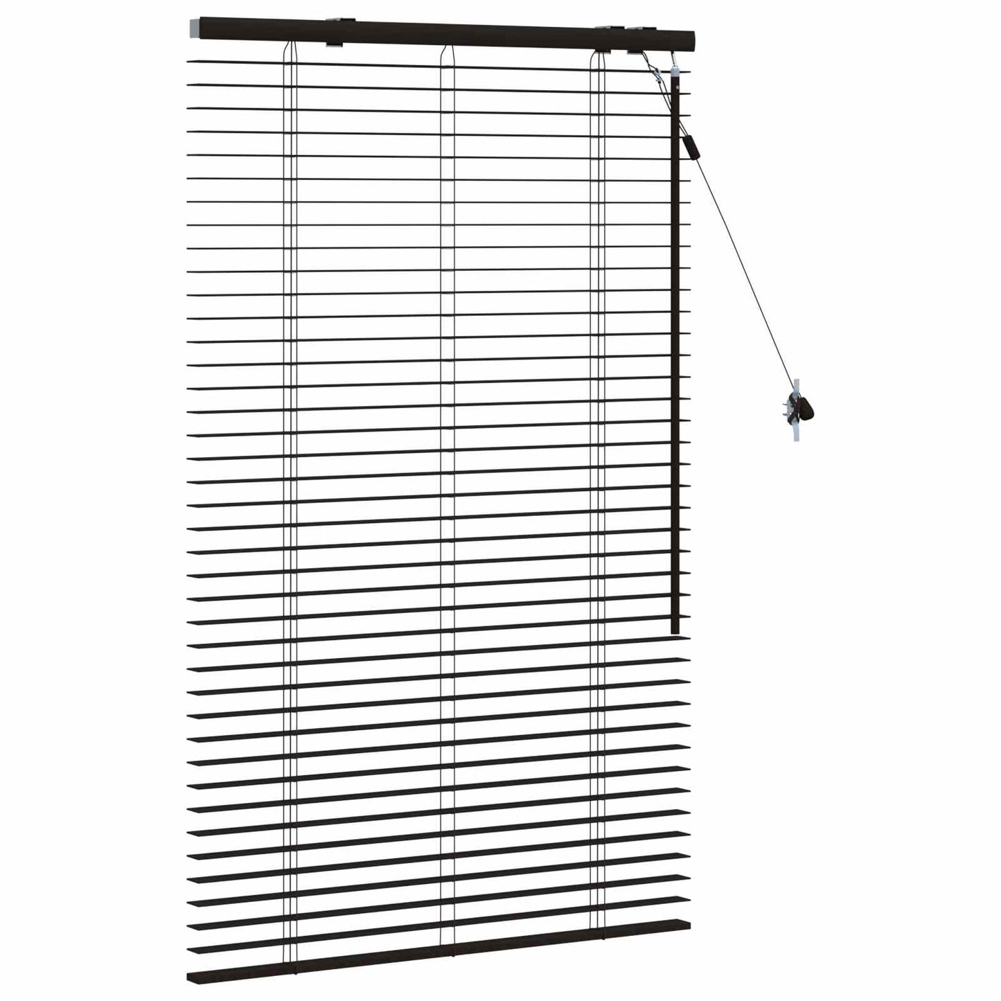 vidaXL Venetian Blind Dark Brown 85 x 130 cm 35 mm