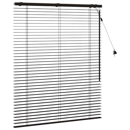 vidaXL Venetian Blind Dark Brown 100 x 130 cm 35 mm