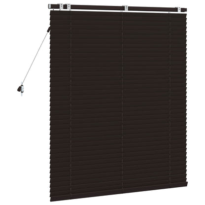 vidaXL Venetian Blind Dark Brown 105 x 130 cm 35 mm