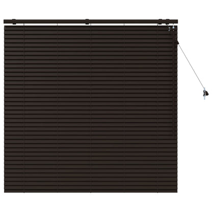 vidaXL Venetian Blind Dark Brown 135 x 130 cm 35 mm