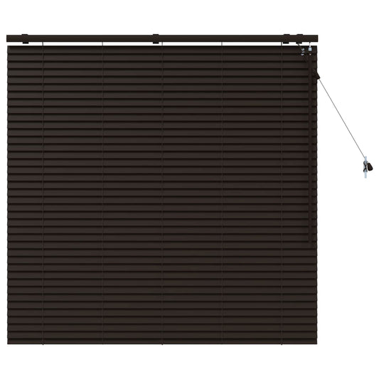 vidaXL Venetian Blind Dark Brown 135 x 130 cm 35 mm