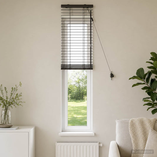 vidaXL Venetian Blind Dark Brown 40 x 160 cm 35 mm