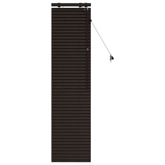 vidaXL Venetian Blind Dark Brown 45 x 160 cm 35 mm