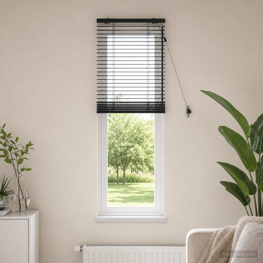 vidaXL Venetian Blind Dark Brown 60 x 160 cm 35 mm