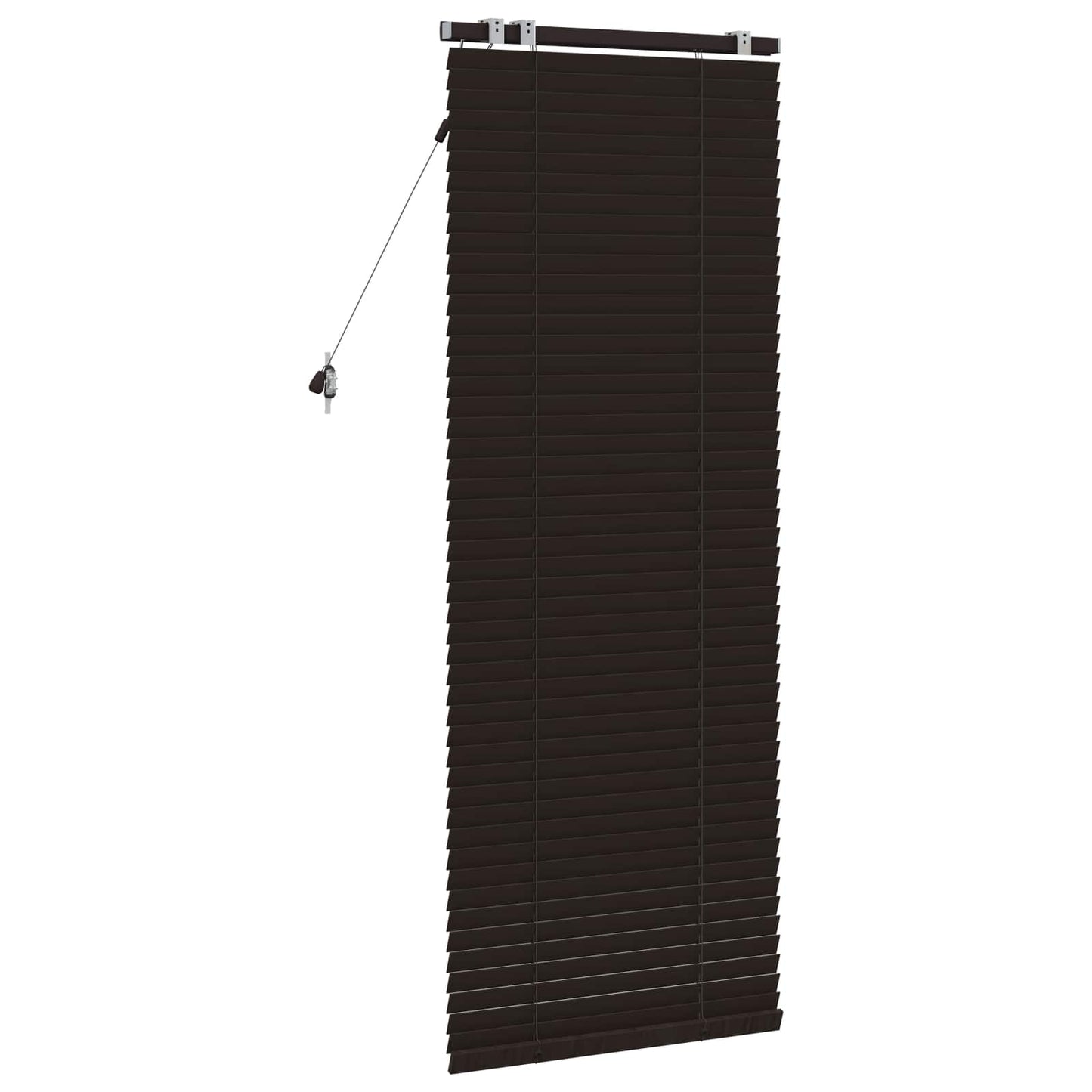 vidaXL Venetian Blind Dark Brown 60 x 160 cm 35 mm