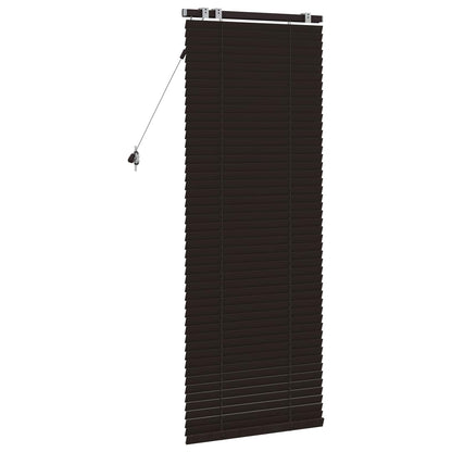 vidaXL Venetian Blind Dark Brown 60 x 160 cm 35 mm
