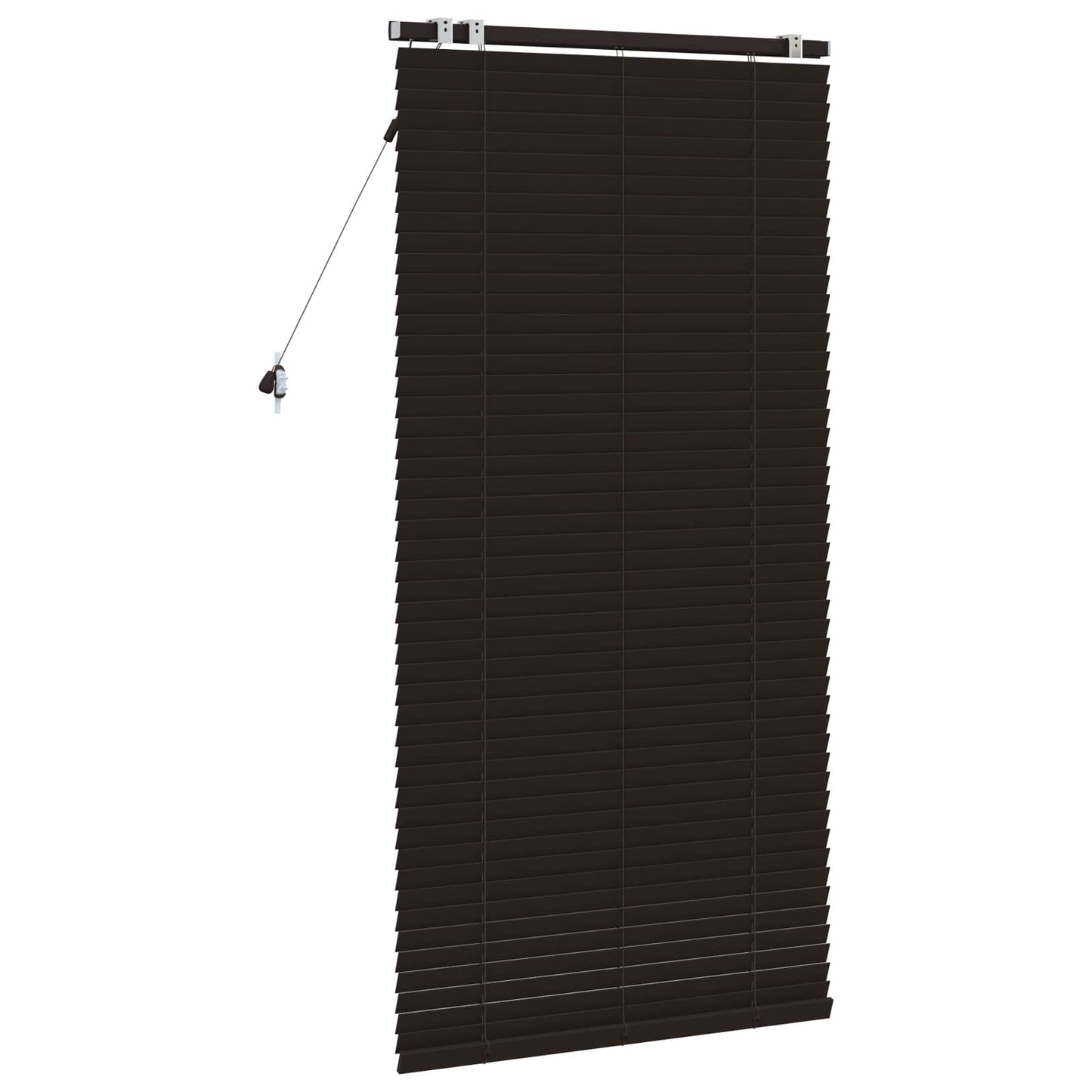 vidaXL Venetian Blind Dark Brown 85 x 160 cm 35 mm