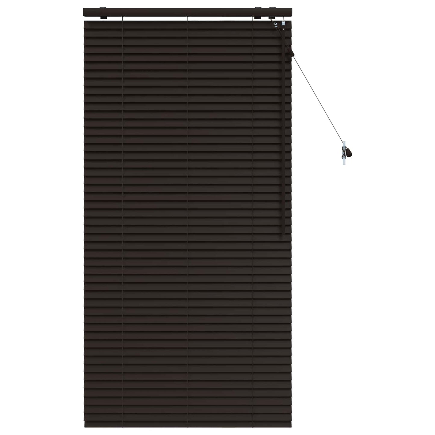 vidaXL Venetian Blind Dark Brown 90 x 160 cm 35 mm