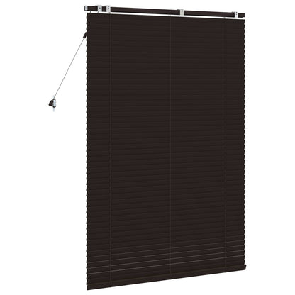 vidaXL Venetian Blind Dark Brown 100 x 160 cm 35 mm