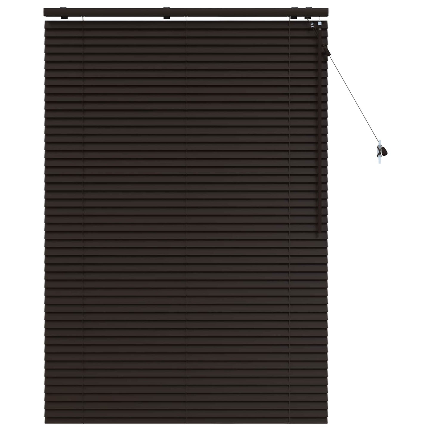 vidaXL Venetian Blind Dark Brown 100 x 160 cm 35 mm