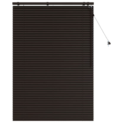 vidaXL Venetian Blind Dark Brown 110 x 160 cm 35 mm