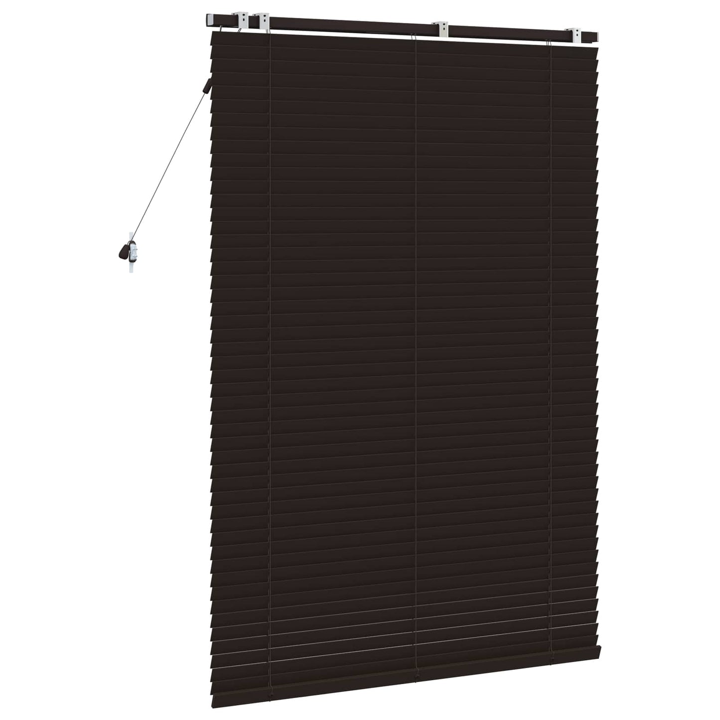 vidaXL Venetian Blind Dark Brown 115 x 160 cm 35 mm