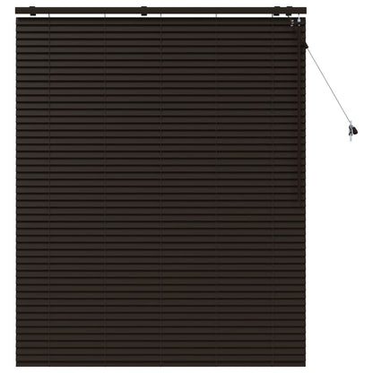 vidaXL Venetian Blind Dark Brown 135 x 160 cm 35 mm