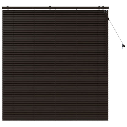 vidaXL Venetian Blind Dark Brown 145 x 160 cm 35 mm