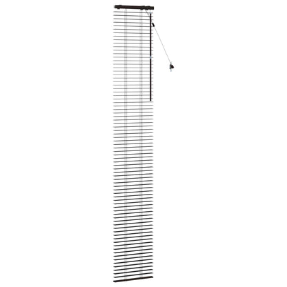 vidaXL Venetian Blind Dark Brown 40 x 250 cm 35 mm