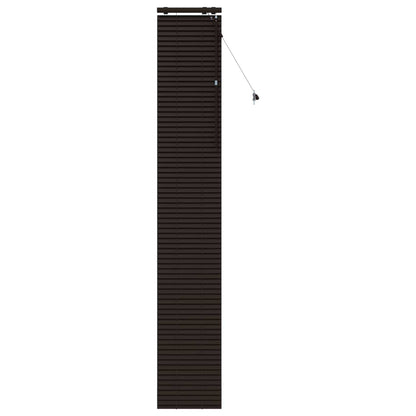 vidaXL Venetian Blind Dark Brown 40 x 250 cm 35 mm