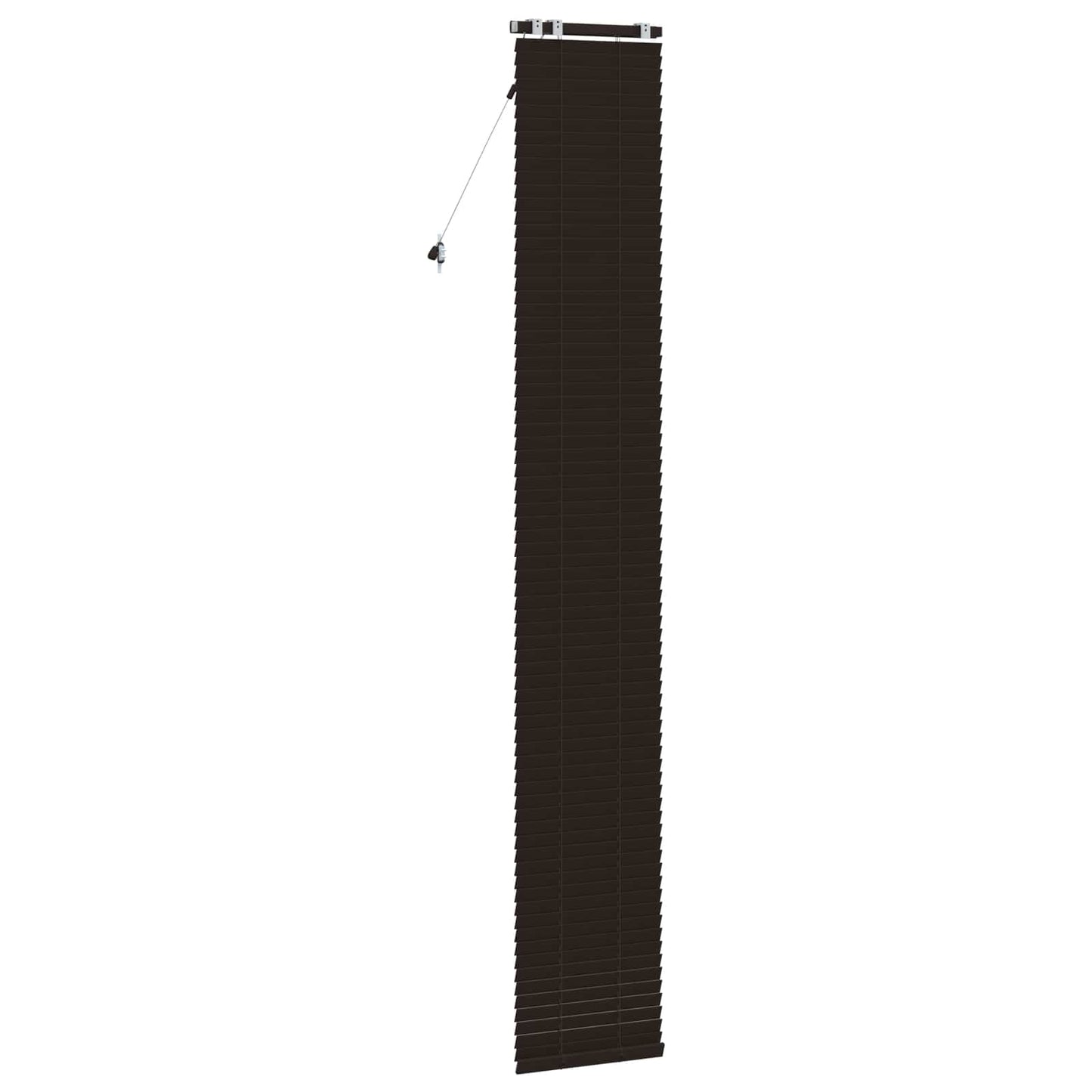 vidaXL Venetian Blind Dark Brown 45 x 250 cm 35 mm