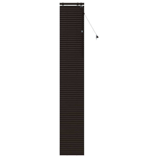 vidaXL Venetian Blind Dark Brown 45 x 250 cm 35 mm
