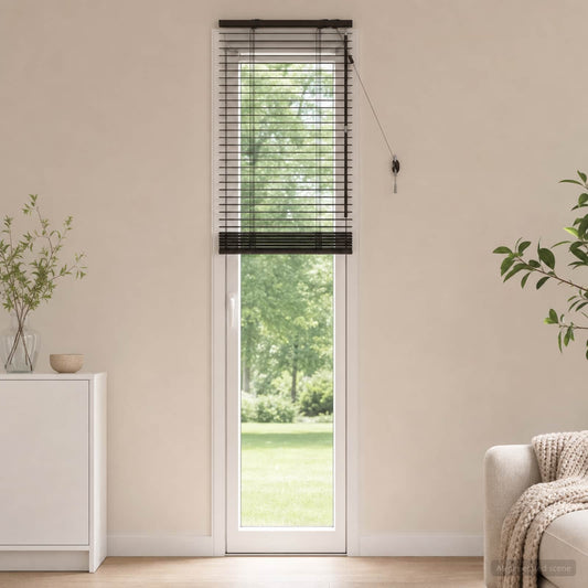 vidaXL Venetian Blind Dark Brown 65 x 250 cm 35 mm