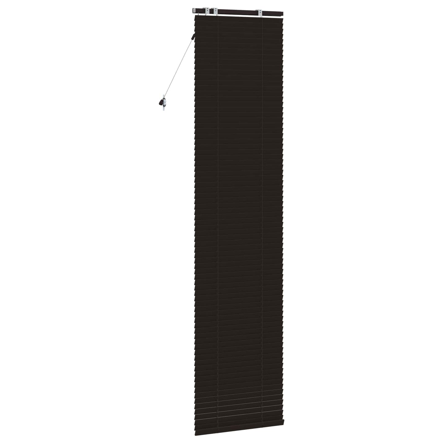 vidaXL Venetian Blind Dark Brown 55 x 250 cm 35 mm