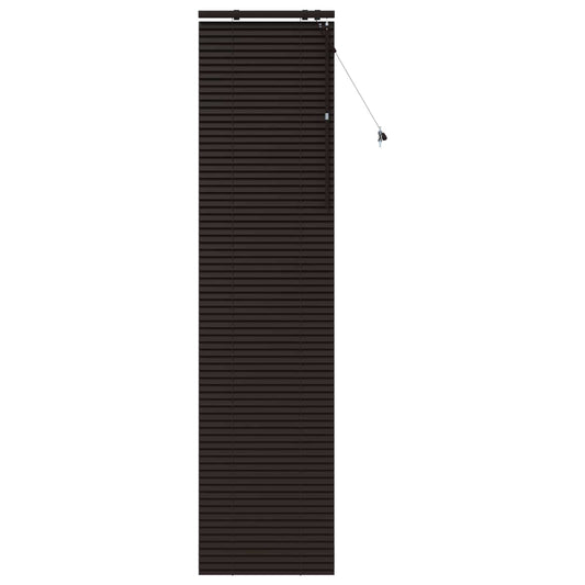 vidaXL Venetian Blind Dark Brown 55 x 250 cm 35 mm
