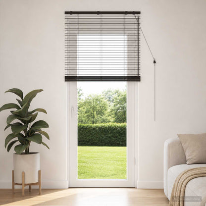 vidaXL Venetian Blind Dark Brown 80 x 250 cm 35 mm