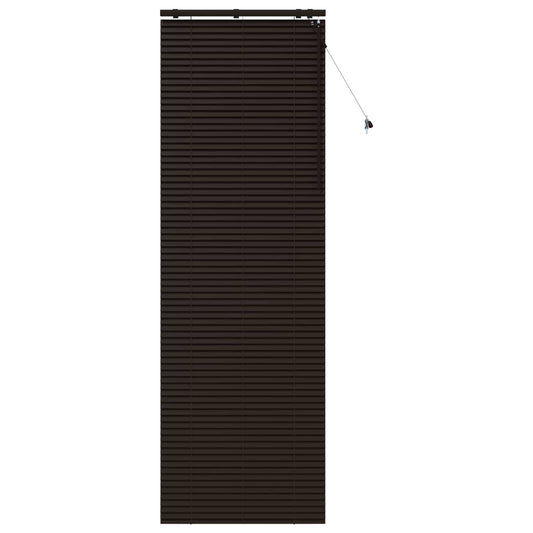vidaXL Venetian Blind Dark Brown 95 x 250 cm 35 mm