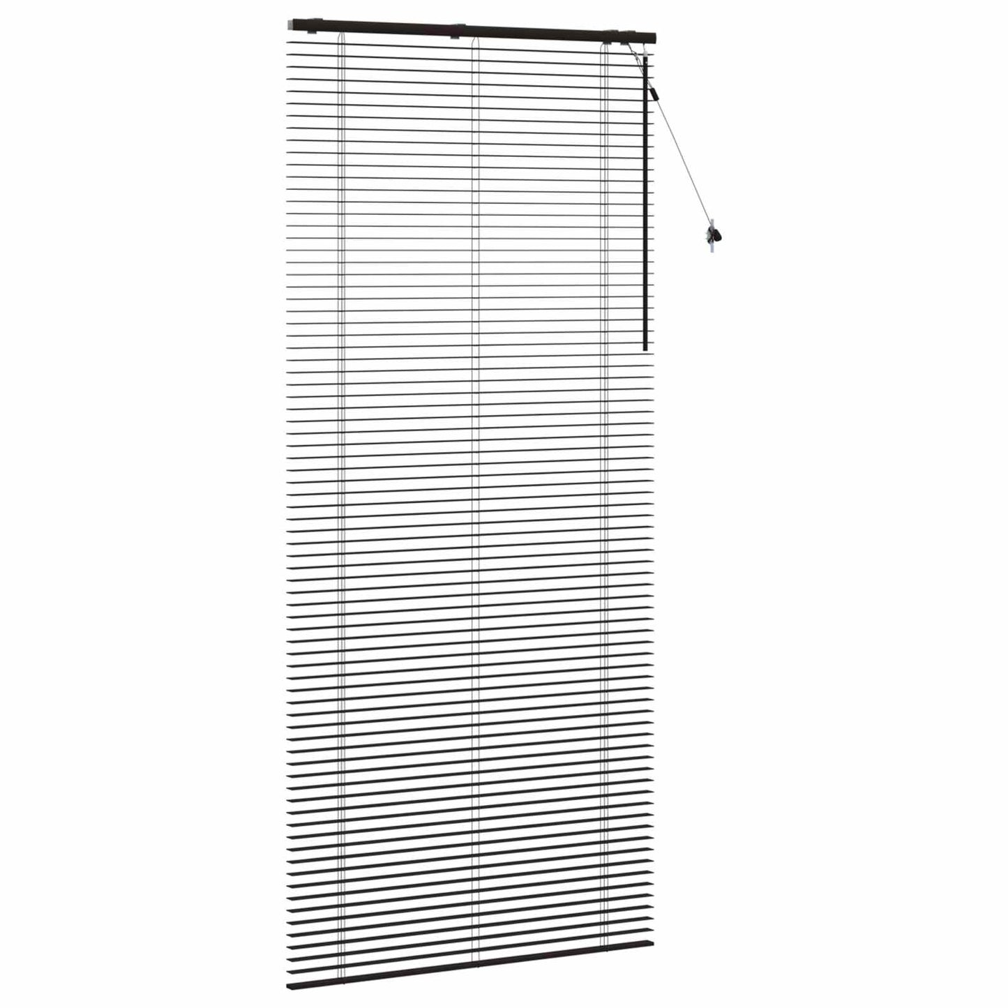 vidaXL Venetian Blind Dark Brown 120 x 250 cm 35 mm