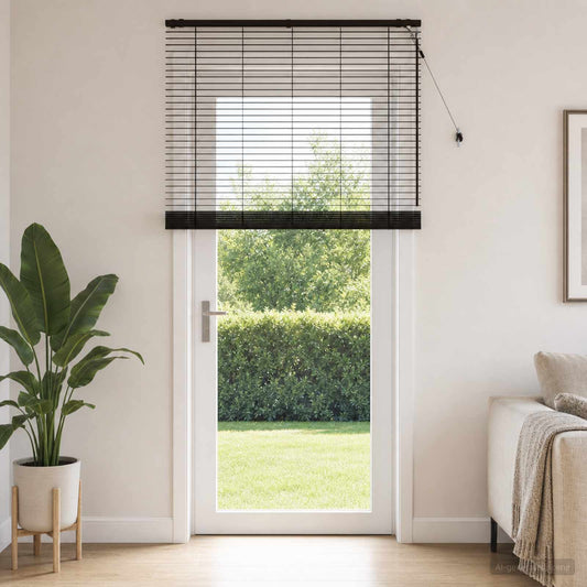 vidaXL Venetian Blind Dark Brown 125 x 250 cm 35 mm