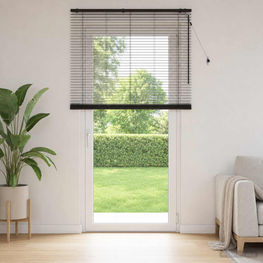 vidaXL Venetian Blind Dark Brown 155 x 250 cm 35 mm