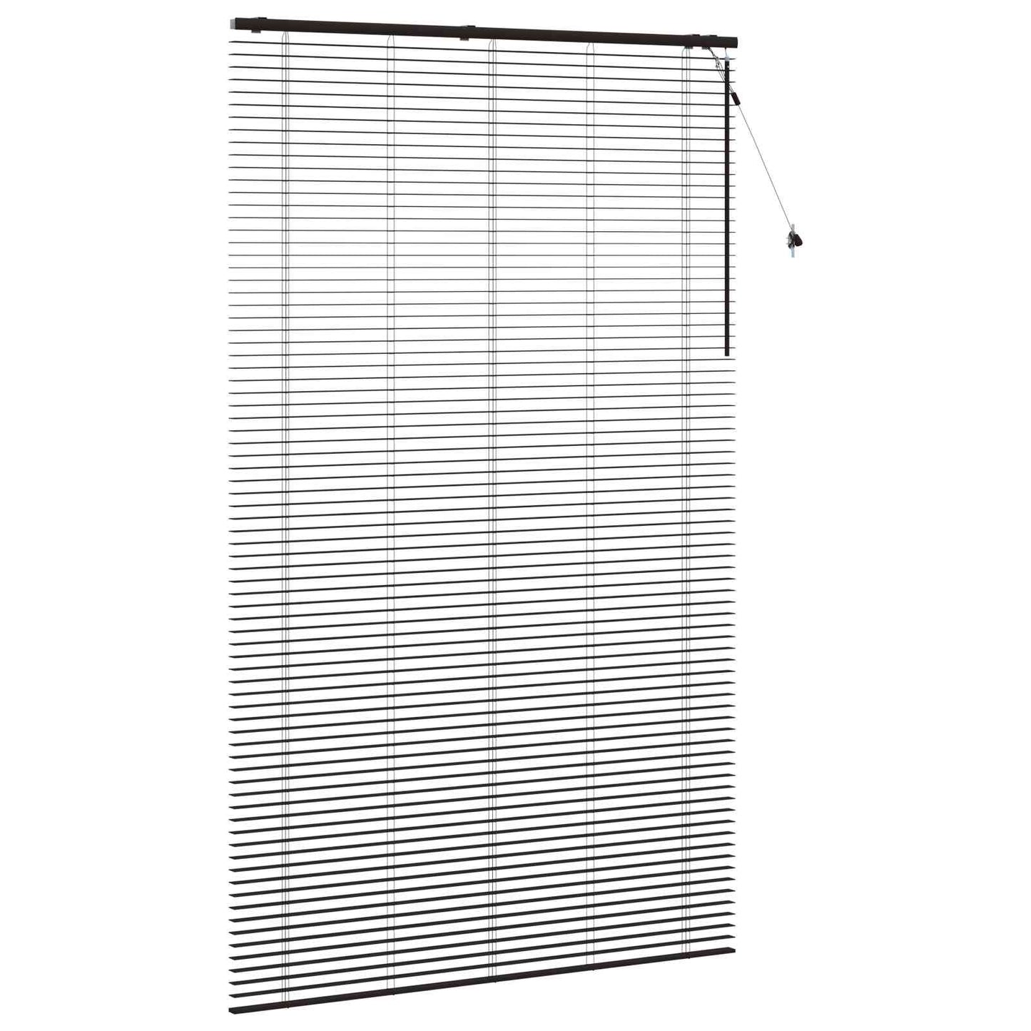 vidaXL Venetian Blind Dark Brown 150 x 250 cm 35 mm
