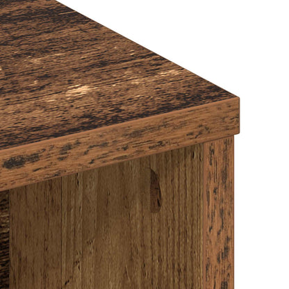 vidaXL Headboard Cabinet Old Wood Engineered Wood