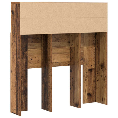 vidaXL Headboard Cabinet Old Wood Engineered Wood