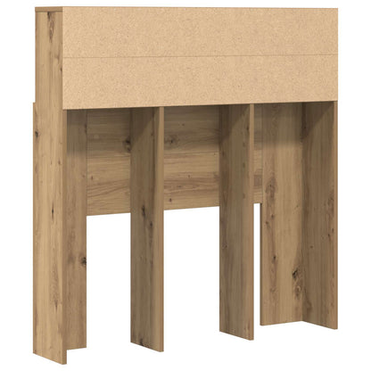 vidaXL Headboard Cabinet Artisan Oak Engineered Wood