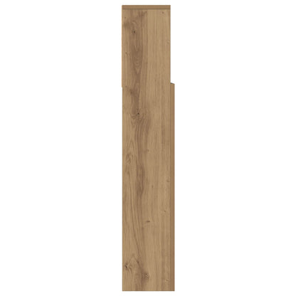 vidaXL Headboard Cabinet Artisan Oak Engineered Wood