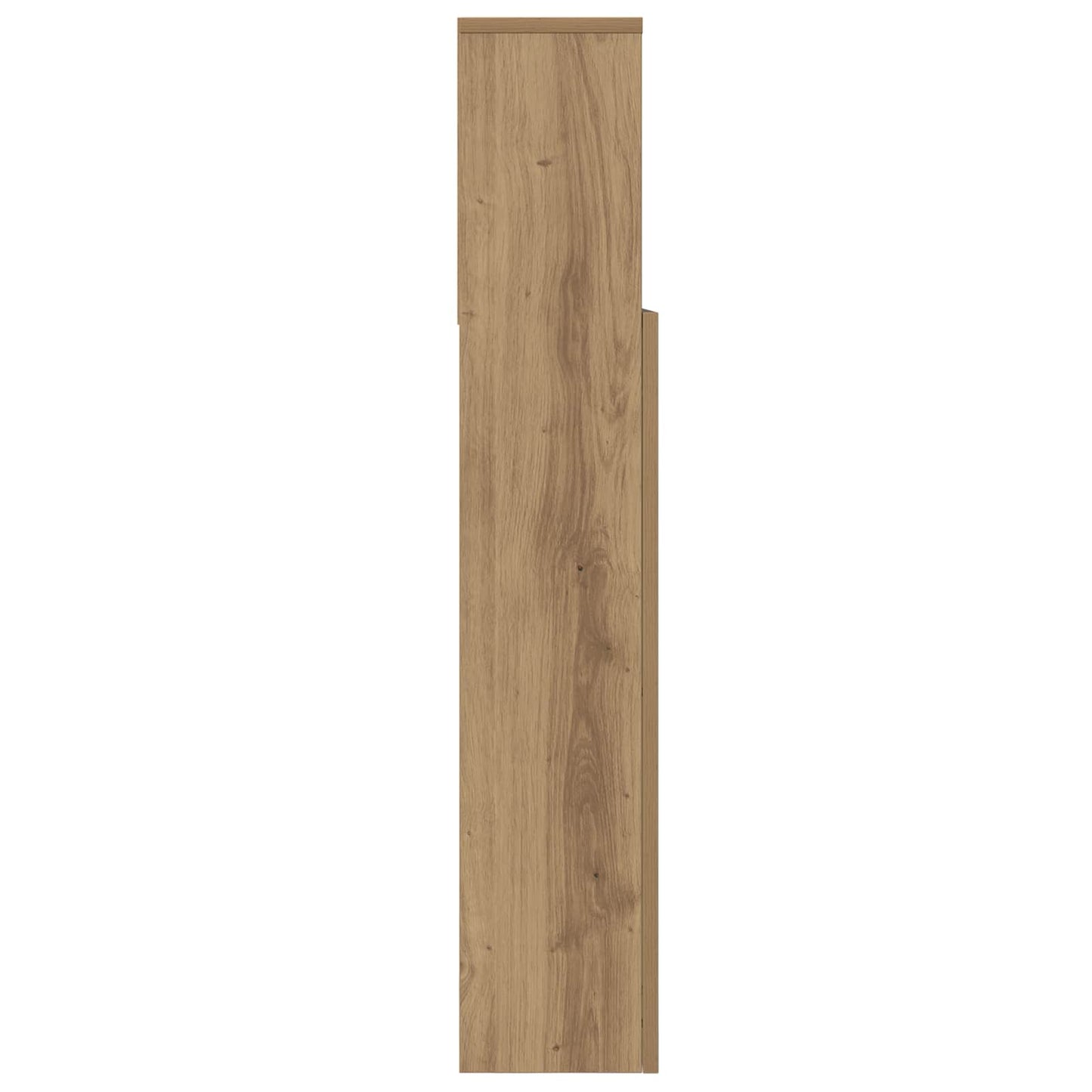 vidaXL Headboard Cabinet Artisan Oak Engineered Wood