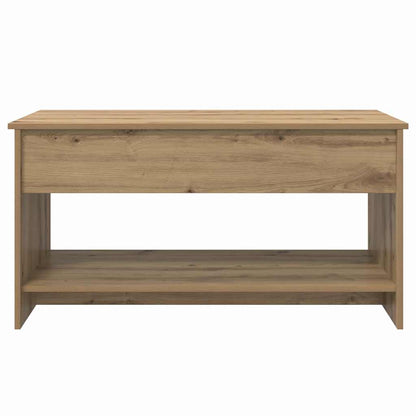 vidaXL Coffee Table Artisan Oak 80 x 50.5 x 41.5 cm Engineered Wood