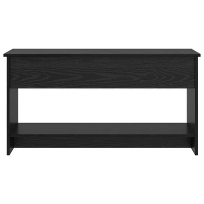 vidaXL Coffee Table Black Oak 80 x 50.5 x 41.5 cm Engineered Wood
