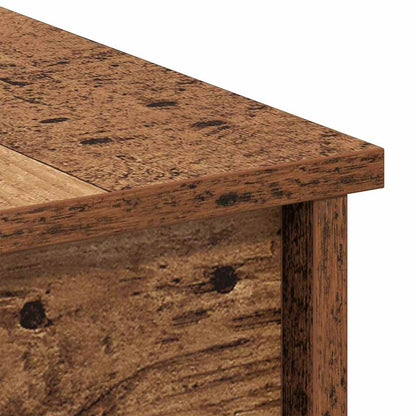 vidaXL Coffee Table Old Wood 102 x 50.5 x 46.5 cm Engineered Wood