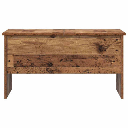 vidaXL Coffee Table Old Wood 102 x 50.5 x 46.5 cm Engineered Wood
