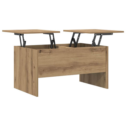 vidaXL Coffee Table Artisan Oak 102 x 50.5 x 46.5 cm Engineered Wood