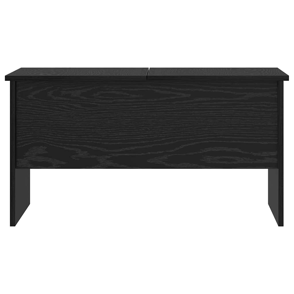 vidaXL Coffee Table Black Oak 102 x 50.5 x 46.5 cm Engineered Wood
