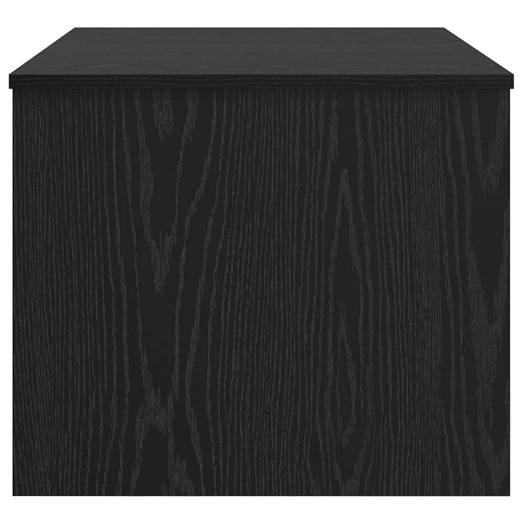 vidaXL Coffee Table Black Oak 102 x 50.5 x 46.5 cm Engineered Wood