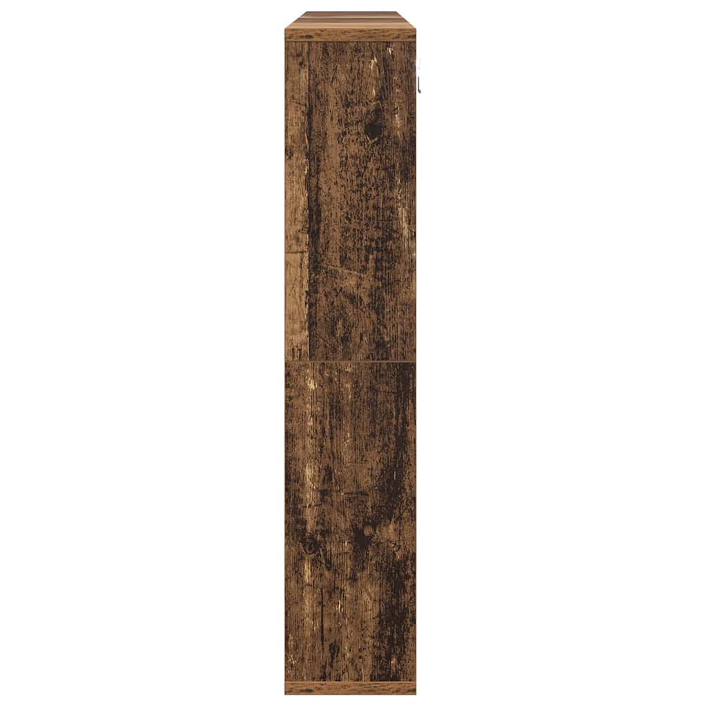 vidaXL Mirror Cabinet Old wood 91 x 15 x 76.5 cm Engineered Wood
