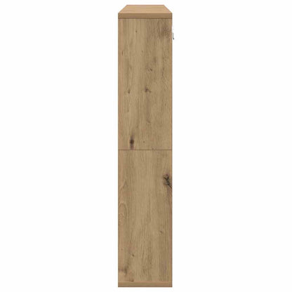 vidaXL Mirror Cabinet Artisan Oak 91 x 15 x 76.5 cm Engineered Wood